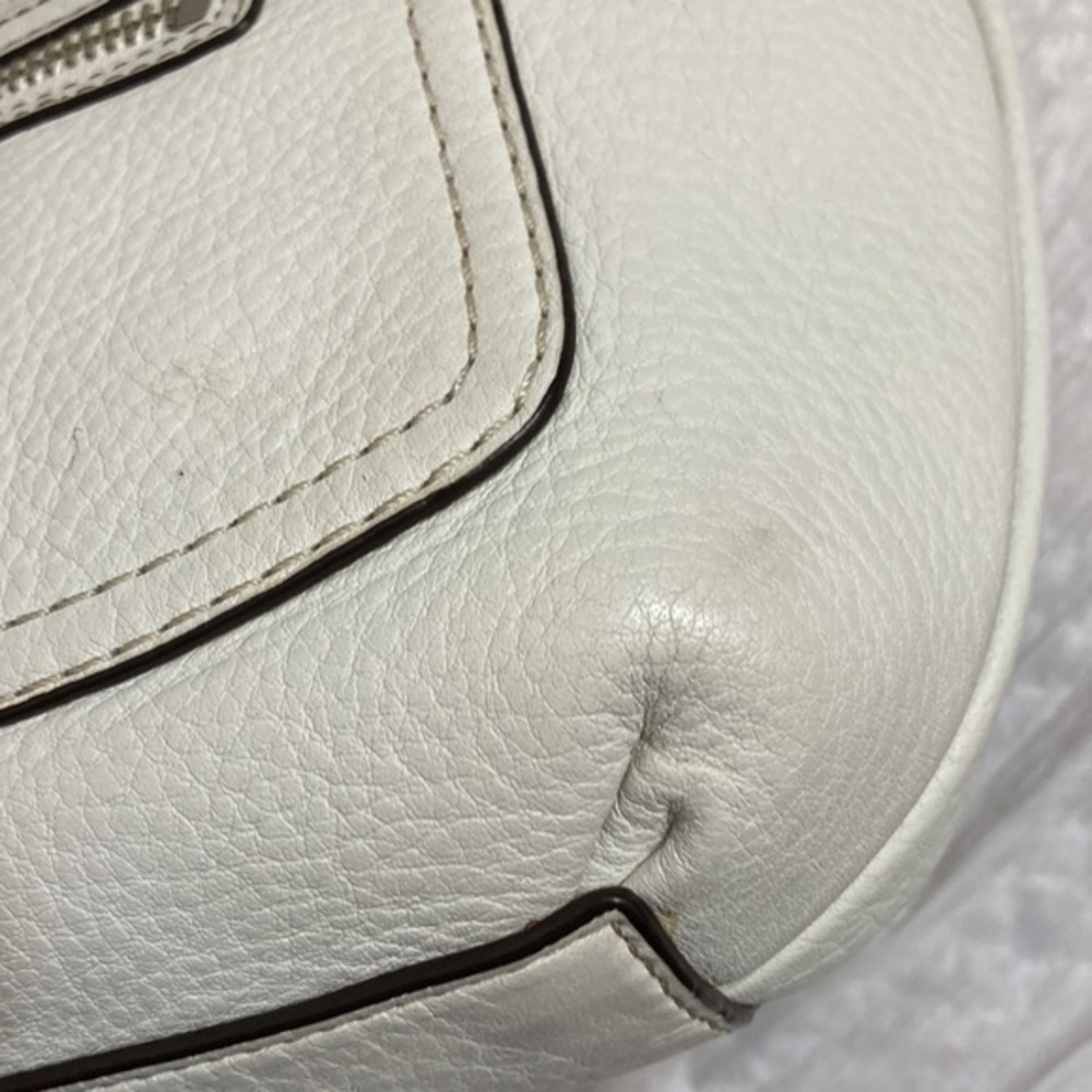 Coach white leather mini bag - Picture 8 of 12